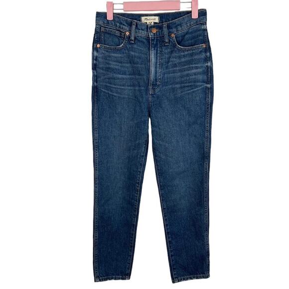 Madewell Straight Leg Jeans - Classic Denim - Picture 2 of 9